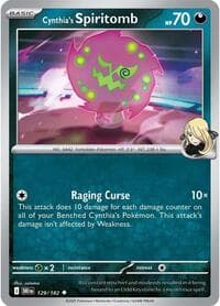 Cynthia's Spiritomb - SV10: Destined Rivals - Pokemon card