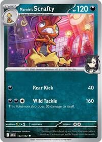 Marnie's Scrafty - SV10: Destined Rivals - Pokemon card