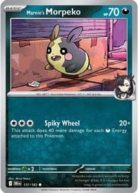 Marnie's Morpeko - SV10: Destined Rivals - Pokemon card