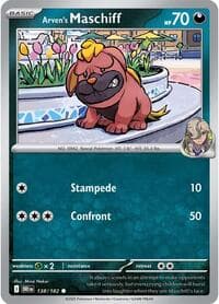 Arven's Maschiff - SV10: Destined Rivals - Pokemon card