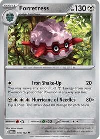 Forretress - SV10: Destined Rivals - Pokemon card