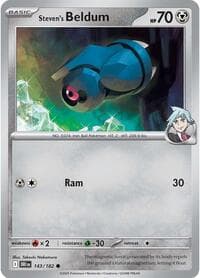 Steven's Beldum - SV10: Destined Rivals - Pokemon card