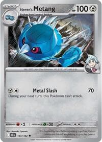 Steven's Metang - SV10: Destined Rivals - Pokemon card