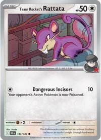 Team Rocket's Rattata - SV10: Destined Rivals - Pokemon card