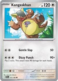 Kangaskhan - SV10: Destined Rivals - Pokemon card