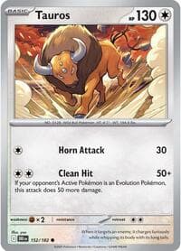 Tauros - SV10: Destined Rivals - Pokemon card