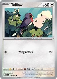Taillow - SV10: Destined Rivals - Pokemon card