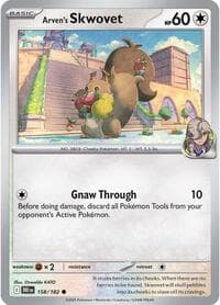 Arven's Skwovet - SV10: Destined Rivals - Pokemon card