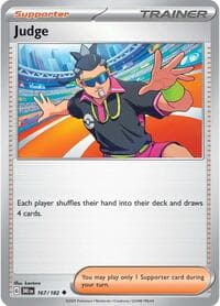 Judge - SV10: Destined Rivals - Pokemon card