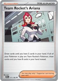 Team Rocket's Ariana - SV10: Destined Rivals - Pokemon card