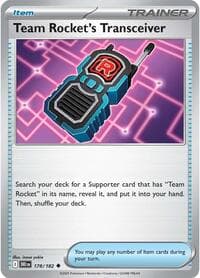 Team Rocket's Transceiver - SV10: Destined Rivals - Pokemon card