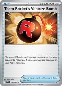 Team Rocket's Venture Bomb - SV10: Destined Rivals - Pokemon card