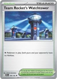 Team Rocket's Watchtower - SV10: Destined Rivals - Pokemon card