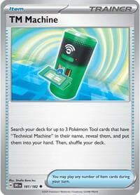 TM Machine - SV10: Destined Rivals - Pokemon card