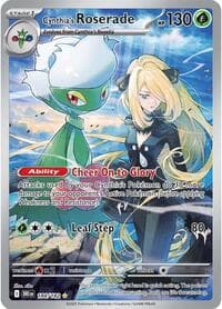 Cynthia's Roserade - SV10: Destined Rivals - Pokemon card