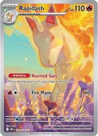 Rapidash - SV10: Destined Rivals - Pokemon card