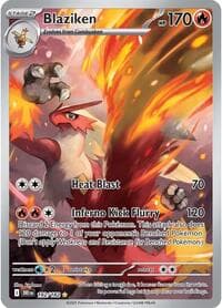 Blaziken - SV10: Destined Rivals - Pokemon card
