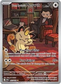 Team Rocket's Meowth - SV10: Destined Rivals - Pokemon card