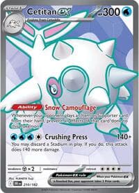 Cetitan ex - SV10: Destined Rivals - Pokemon card