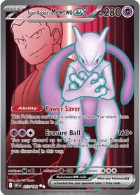 Team Rocket's Mewtwo ex - SV10: Destined Rivals - Pokemon card