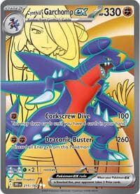 Cynthia's Garchomp ex - SV10: Destined Rivals - Pokemon card