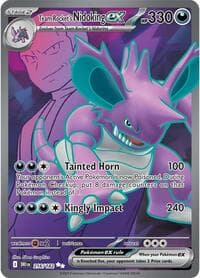 Team Rocket's Nidoking ex - SV10: Destined Rivals - Pokemon card