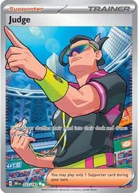 Judge - SV10: Destined Rivals - Pokemon card