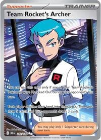 Team Rocket's Archer - SV10: Destined Rivals - Pokemon card
