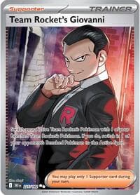 Team Rocket's Giovanni - SV10: Destined Rivals - Pokemon card