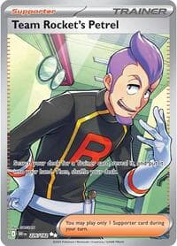 Team Rocket's Petrel - SV10: Destined Rivals - Pokemon card