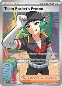 Team Rocket's Proton - SV10: Destined Rivals - Pokemon card
