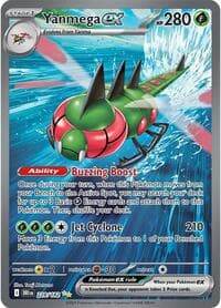 Yanmega ex - SV10: Destined Rivals - Pokemon card