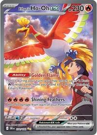 Ethan's Ho-Oh ex - SV10: Destined Rivals - Pokemon card