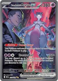 Team Rocket's Mewtwo ex - SV10: Destined Rivals - Pokemon card