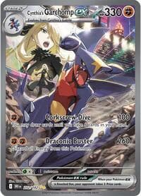 Cynthia's Garchomp ex - SV10: Destined Rivals - Pokemon card