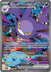 Team Rocket's Crobat ex - SV10: Destined Rivals - Pokemon card