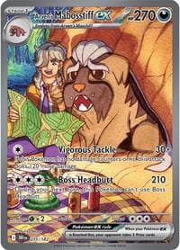 Arven's Mabosstiff ex - SV10: Destined Rivals - Pokemon card