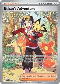 Ethan's Adventure - SV10: Destined Rivals - Pokemon card