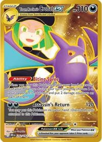 Team Rocket's Crobat ex - SV10: Destined Rivals - Pokemon card