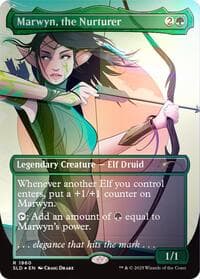 Marwyn, the Nurturer (Rainbow Foil) - Secret Lair Drop Series - Magic: The Gathering card