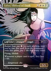Liesa, Shroud of Dusk (Rainbow Foil) - Secret Lair Drop Series - Magic: The Gathering card