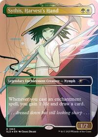 Sythis, Harvest's Hand (Rainbow Foil) - Secret Lair Drop Series - Magic: The Gathering card