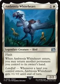 Ambrosia Whiteheart - FINAL FANTASY - Magic: The Gathering card