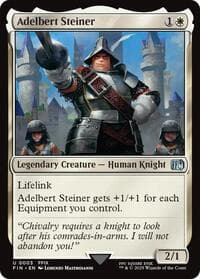 Adelbert Steiner - FINAL FANTASY - Magic: The Gathering card