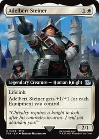 Adelbert Steiner (Extended Art) - FINAL FANTASY - Magic: The Gathering card