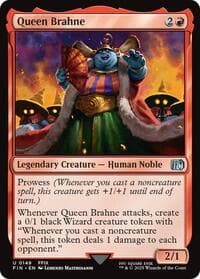 Queen Brahne - FINAL FANTASY - Magic: The Gathering card