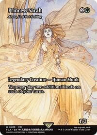 Princess Sarah - Azusa, Lost but Seeking (Showcase) - FINAL FANTASY: Through the Ages - Magic: The Gathering card