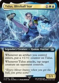 Tidus, Blitzball Star (Extended Art) - FINAL FANTASY - Magic: The Gathering card