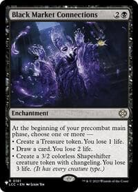 Black Market Connections - The List Reprints - Magic: The Gathering card