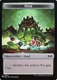 Food // Plant Double-Sided Token - The List Reprints - Magic: The Gathering card